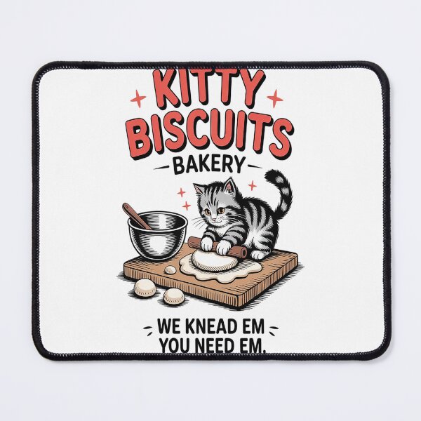 Item preview, kitty biscuits bakery designed and sold by brinbotty.