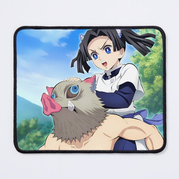 Item preview, Inosuke Hashibira Demon Slayer Forest Piggyback Adventure designed and sold by TanglenRabbit.