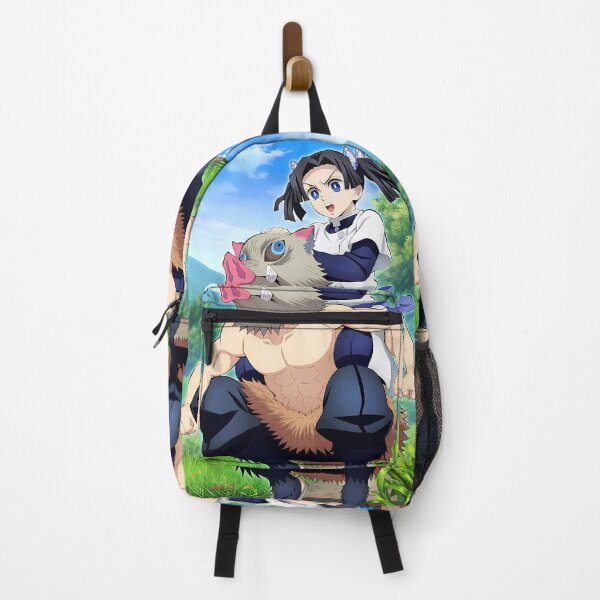 Item preview, Inosuke Hashibira Demon Slayer Forest Piggyback Adventure designed and sold by TanglenRabbit.
