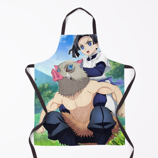 Item preview, Inosuke Hashibira Demon Slayer Forest Piggyback Adventure designed and sold by TanglenRabbit.