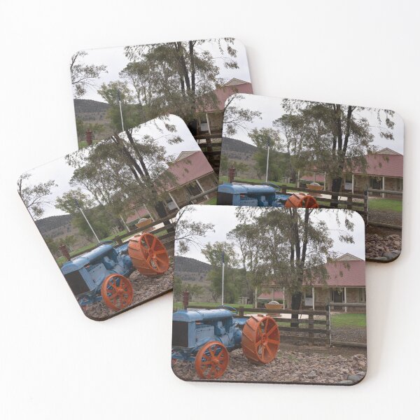 Item preview, Vintage Fordson Tractor at Argadells Station Homestead, South Australia designed and sold by Mat Wills Photography.
