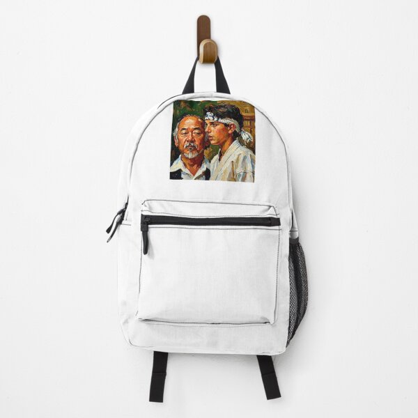 Item preview, The Bond Of Balance Miyagi  Daniel-San Heavy Impasto Portrait  designed and sold by SpeedT-shirts.