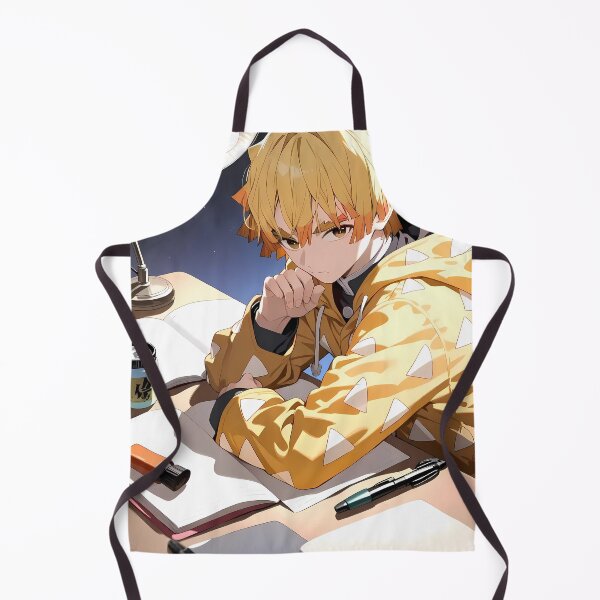 Item preview, Zenitsu Agatsuma Demon Slayer Night Study Desk Lamp Focus designed and sold by TanglenRabbit.