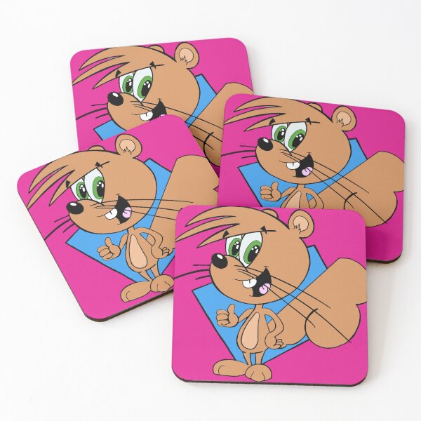Item preview, Cute Squirrel Scooter the Squirrel Cartoon Fun Pose designed and sold by CozyCritters8.