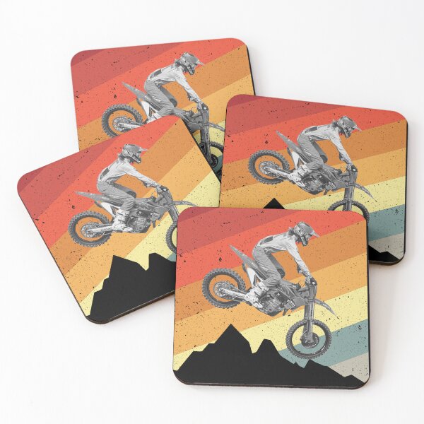 Item preview, Retro Motocross Sunset Rider designed and sold by FroggyBaBoy.