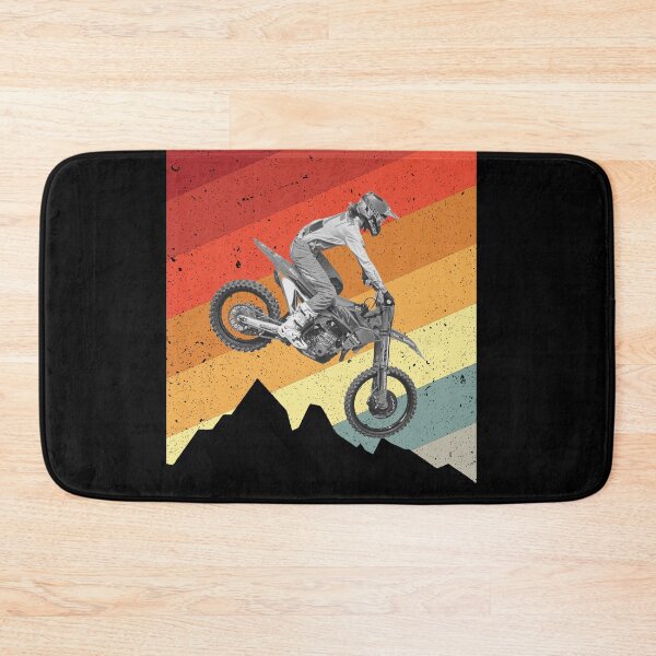 Item preview, Retro Motocross Sunset Rider designed and sold by FroggyBaBoy.