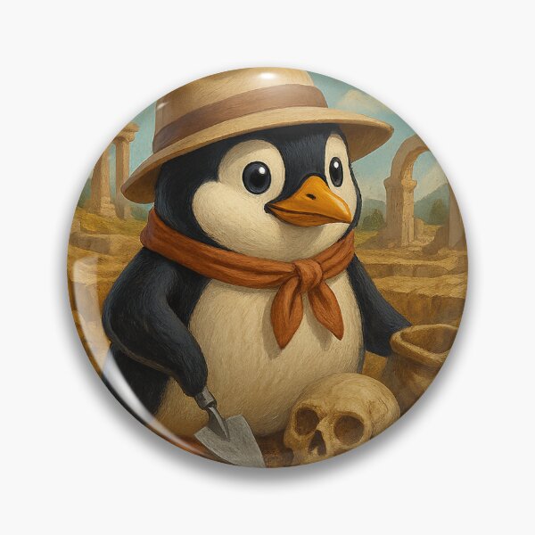 Item preview, Archaeologist Penguin designed and sold by Fort Galaxy.