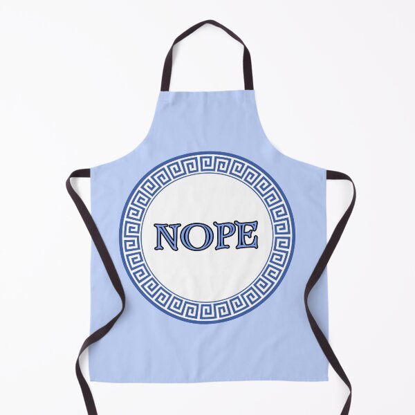 Item preview, Nope in Blue Design designed and sold by chucktownjax.