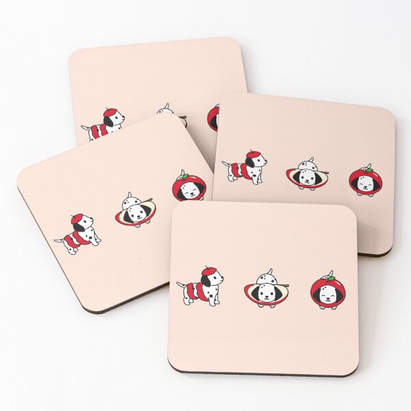 Item preview, Apple Dalmatians designed and sold by littlemandyart.