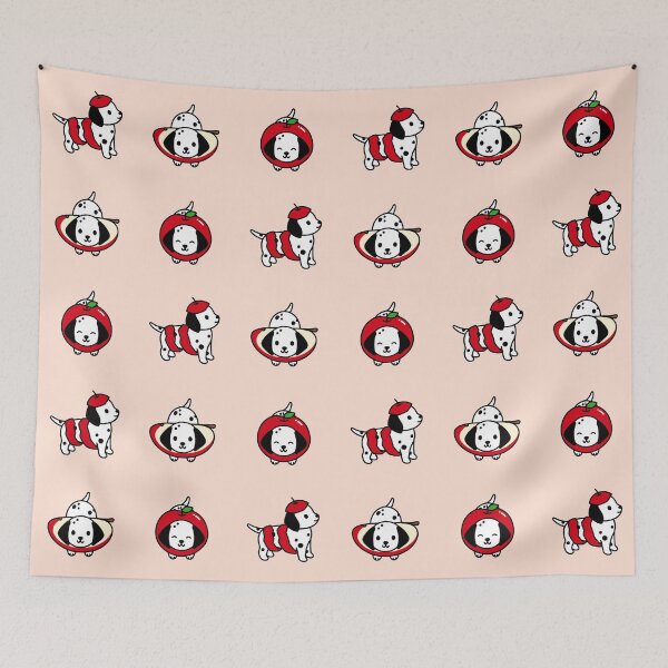 Item preview, Apple Dalmatians designed and sold by littlemandyart.