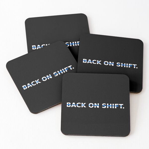 Item preview, Back on Shift Mini – Thin Blue Line | Back in action, ready for anything designed and sold by Lineforge by BehrfectMoments.