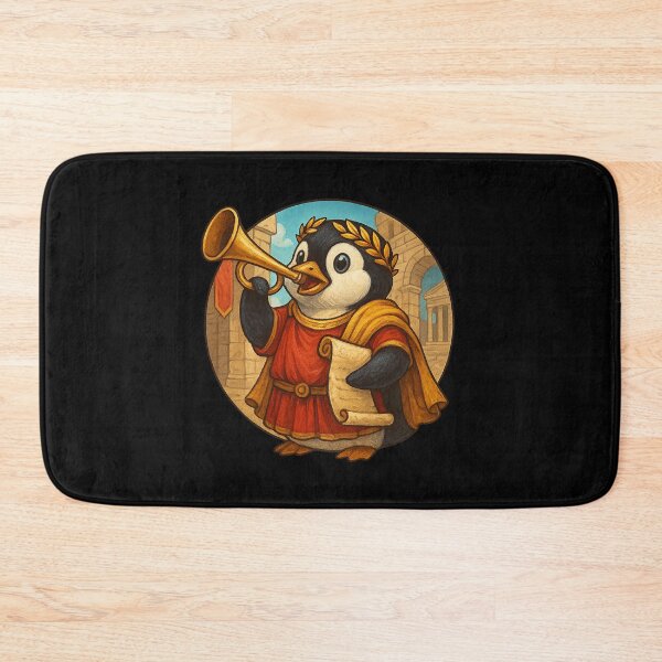 Item preview, Hear Ye! The Roman Penguin Herald designed and sold by Fort Galaxy.