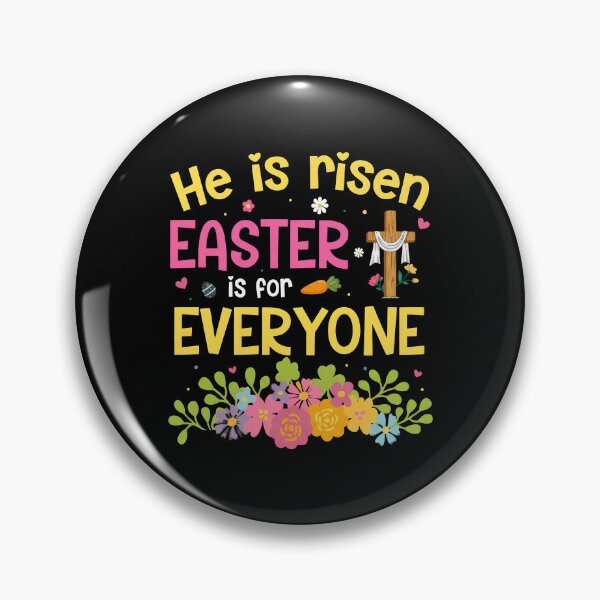 Item preview, He Is Risen Easter For Everyone Fun Tee designed and sold by OlyvieArt.