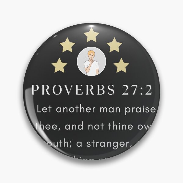 Item preview, Proverbs 27:2 designed and sold by Undonemadenew.