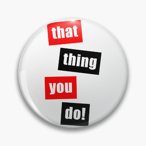 Item preview, That Thing You Do Red and Black designed and sold by Normbot2000.