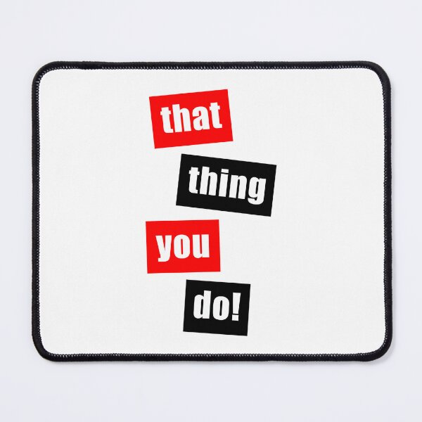 Item preview, That Thing You Do Red and Black designed and sold by Normbot2000.