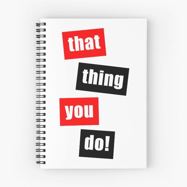 Item preview, That Thing You Do Red and Black designed and sold by Normbot2000.