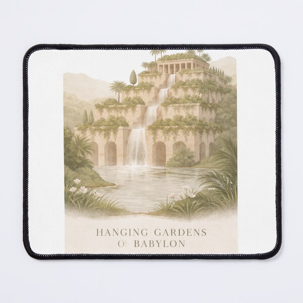 Item preview, Minimalist Hanging Gardens of Babylon designed and sold by Artful Expression .