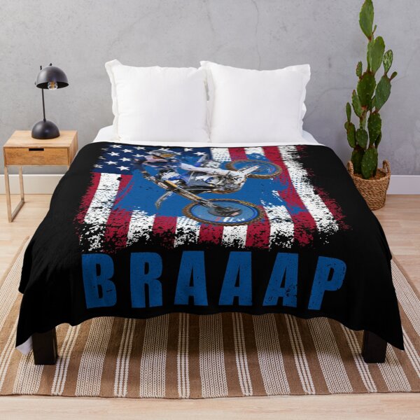 Item preview, Braaap Motocross USA Rider designed and sold by FroggyBaBoy.