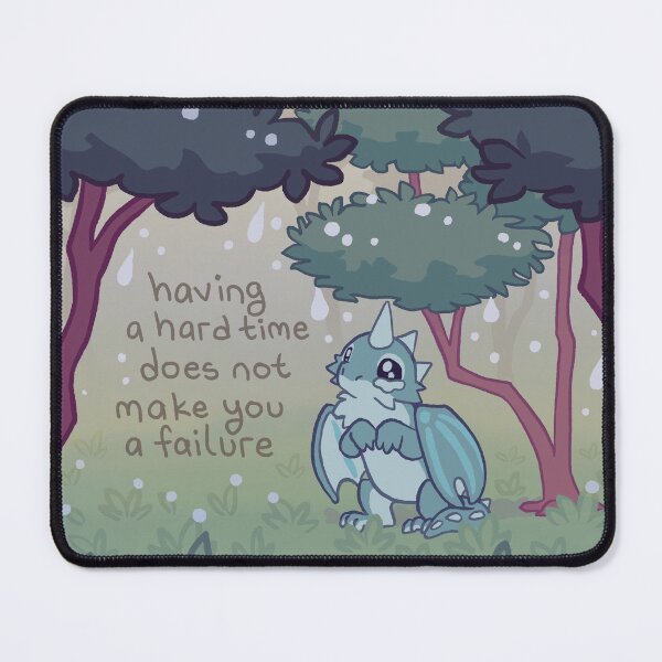 Item preview, "A Hard Time" Rainy Dragon designed and sold by thelatestkate.