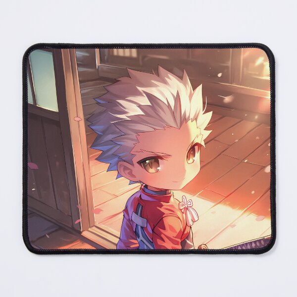 Item preview, Archer Fate Stay Night Chibi Kimono Golden Hour Lookback designed and sold by TanglenRabbit.