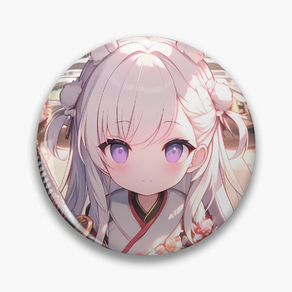 Item preview, Belfast Azur Lane Chibi Bunny Girl Kimono Cherry Blossoms designed and sold by TanglenRabbit.