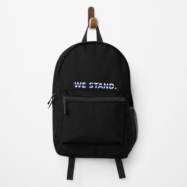 Item preview, We Stand - Thin Blue Line Design | Police & Emergency Services | Solidarity & Respect designed and sold by Lineforge by BehrfectMoments.