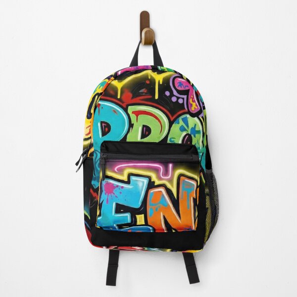 Item preview, Enjoy the Process Graffiti Art – Motivational Street Style Canvas Print designed and sold by Meteor Destroyer.