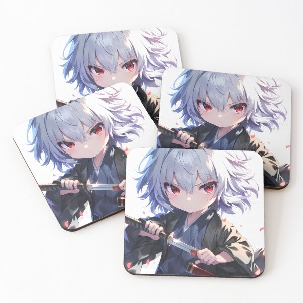 Item preview, Accelerator A Certain Scientific Railgun Chibi White Hair Red Eyes designed and sold by TanglenRabbit.
