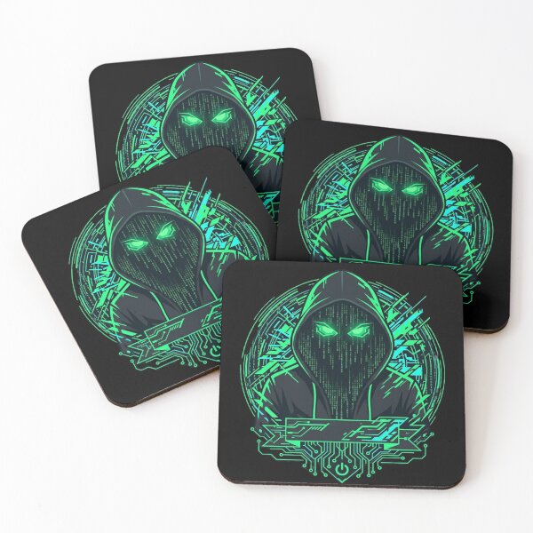Item preview, Matrix Eyes Hacker Anonymous Shirt designed and sold by KurtByteStudio.