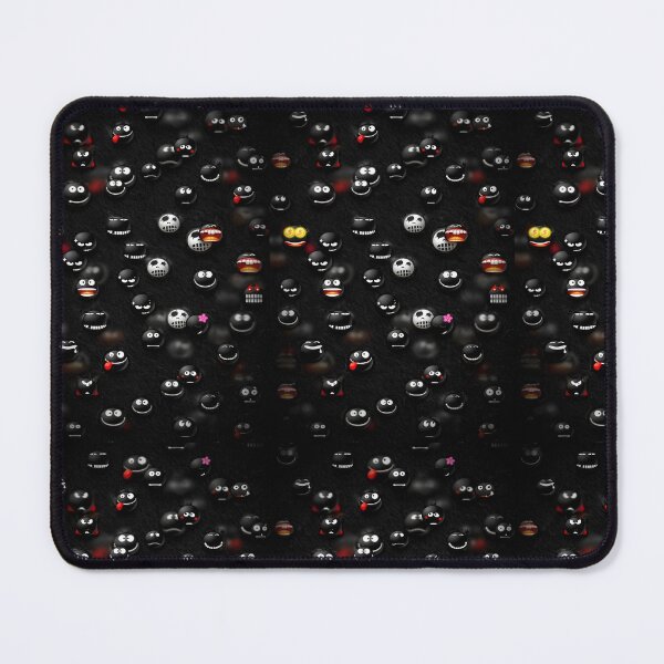 Item preview, Dark Emoji Pattern Background HD designed and sold by GrimNest.