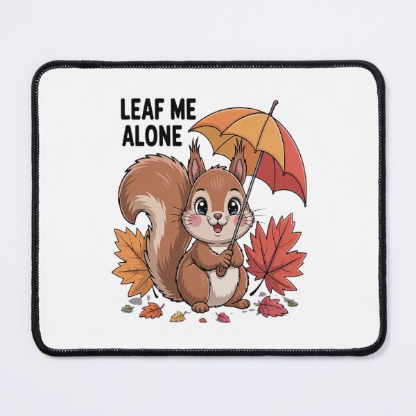 Item preview, Leaf Me Alone Autumn Fall designed and sold by gandebro.