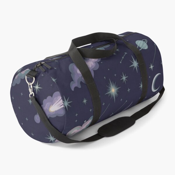Item preview, Celestial Night Sky Seamless Pattern | Stars Moons Planets Comets Constellations Navy designed and sold by Midnight Veil Designs.