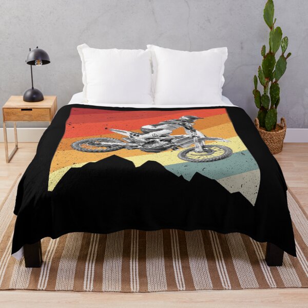 Item preview, Retro Motocross Sunset Dirt Bike designed and sold by FroggyBaBoy.