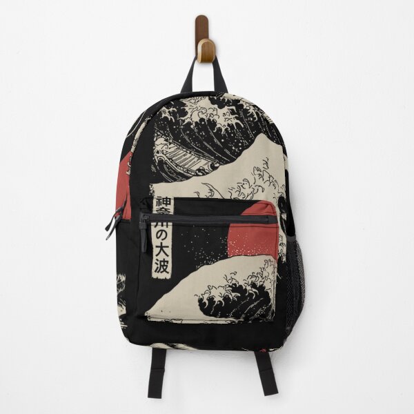 Item preview, Bruh The Great Wave Kanagawa Funny Japanese Surfing Cat designed and sold by alber-garnell.