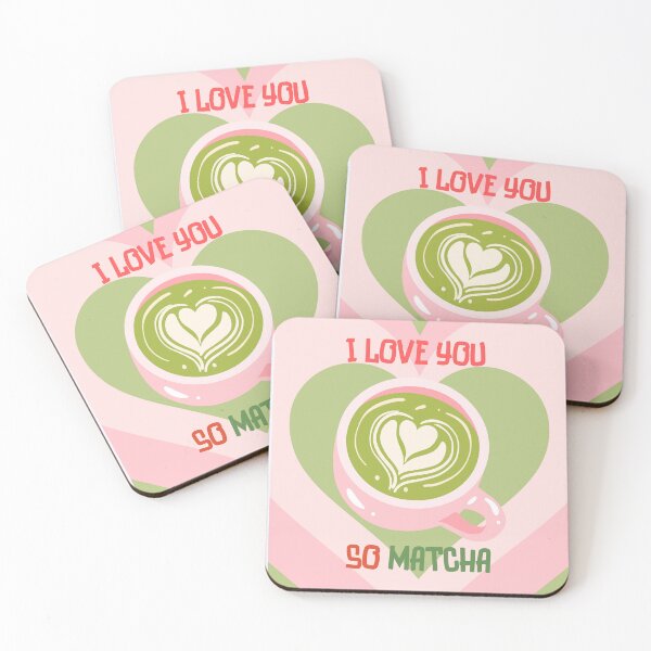 Item preview, I love you so matcha designed and sold by M4ch4Moch1Design.