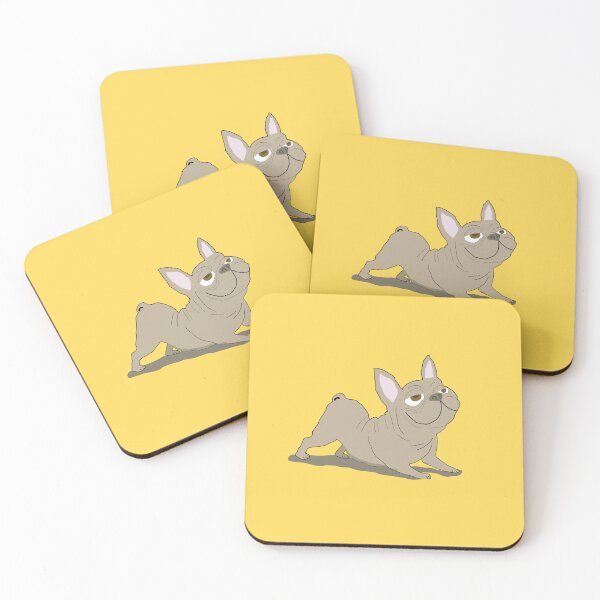 Item preview, Downward dog French Bulldog designed and sold by Mountain-Point.