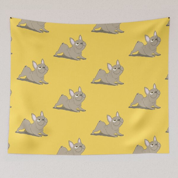 Item preview, Downward dog French Bulldog designed and sold by Mountain-Point.