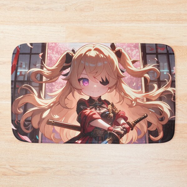 Item preview, Fischl Genshin Impact Chibi Lantern Festival Eyepatch designed and sold by TanglenRabbit.