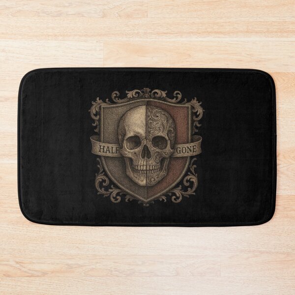 Item preview, Half Gone Skulls – Skull Art, Gothic Skulls, Sugar Skulls, Skull Tattoos & Skeleton Designs designed and sold by Typologystudios.