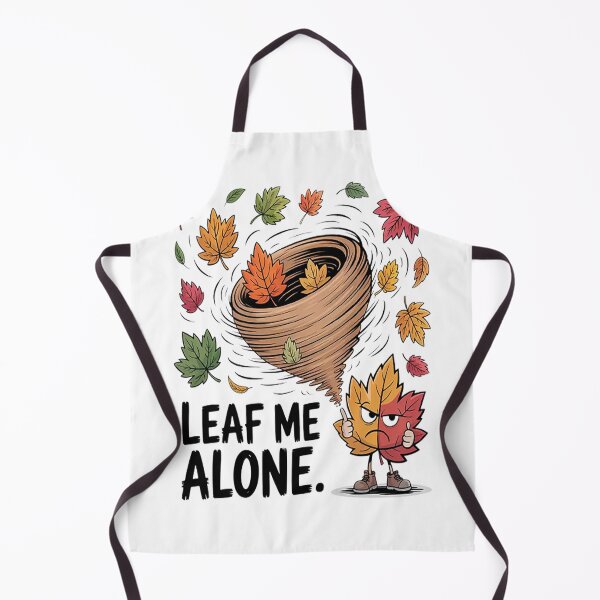Item preview, Leaf Me Alone Autumn Pun Nature Humor designed and sold by gandebro.