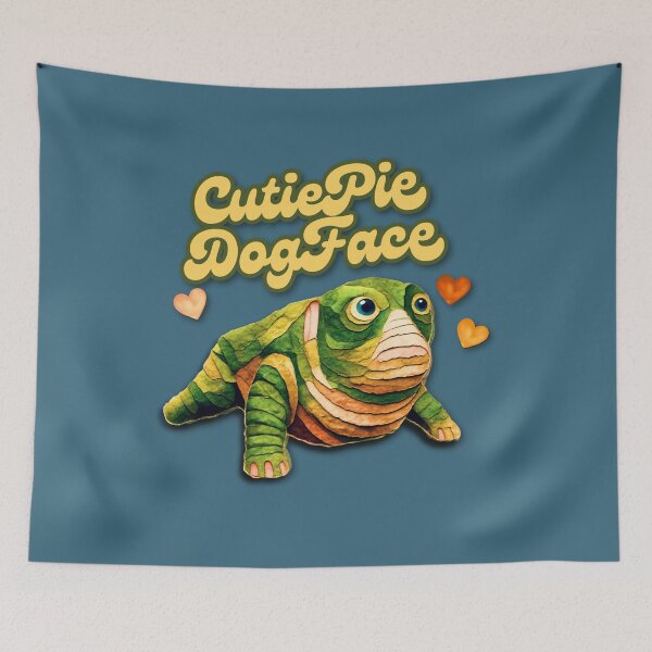 Item preview, EVOLUTION Alien Cutie Pie Dog Face designed and sold by pulse_retail.