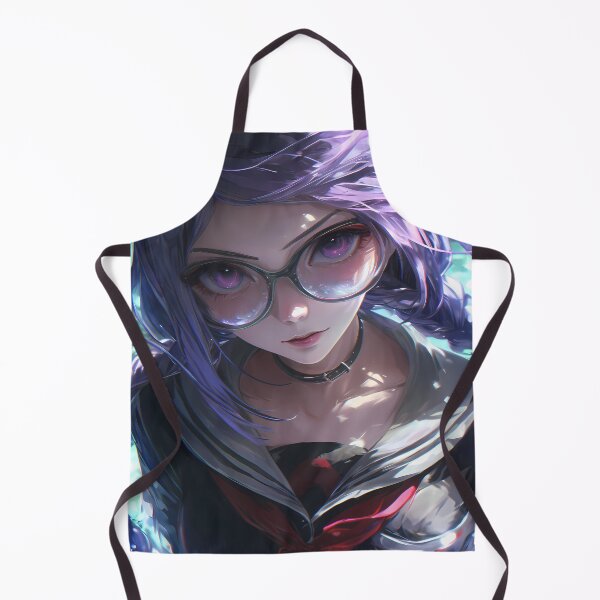 Item preview, Toko Fukawa Danganronpa Glasses Glow School Uniform Portrait designed and sold by TanglenRabbit.