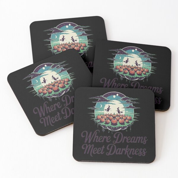 Item preview, Moonlit Magic Where Dreams Meet Darkness Spooky Witch Pumpkin Patch designed and sold by CottonCandyPrin.