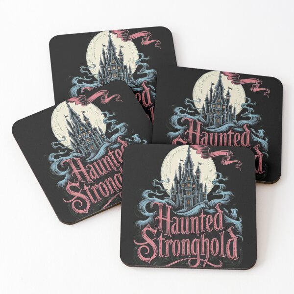 Item preview, Moonlit Shadows Haunted Stronghold Gothic Castle Spooky Halloween designed and sold by CottonCandyPrin.