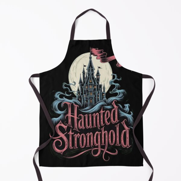 Item preview, Moonlit Shadows Haunted Stronghold Gothic Castle Spooky Halloween designed and sold by CottonCandyPrin.