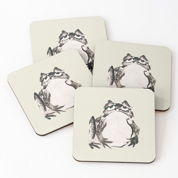 Item preview, Vintage Art Japanese Frog designed and sold by UBU-space.