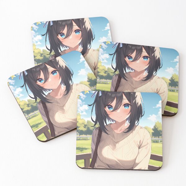 Item preview, Eishin Flash Uma Musume Pretty Derby Cozy Park Bench Calm Day designed and sold by TanglenRabbit.
