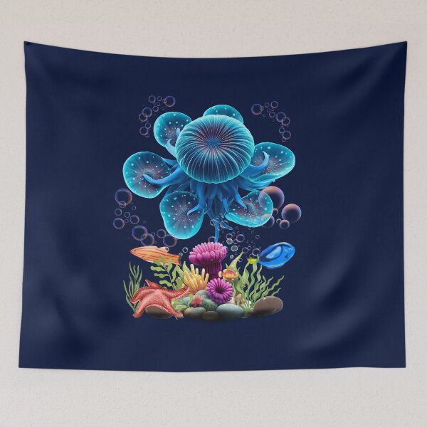 Item preview,  Blue Jelly Glow designed and sold by Tripp Art Studio.