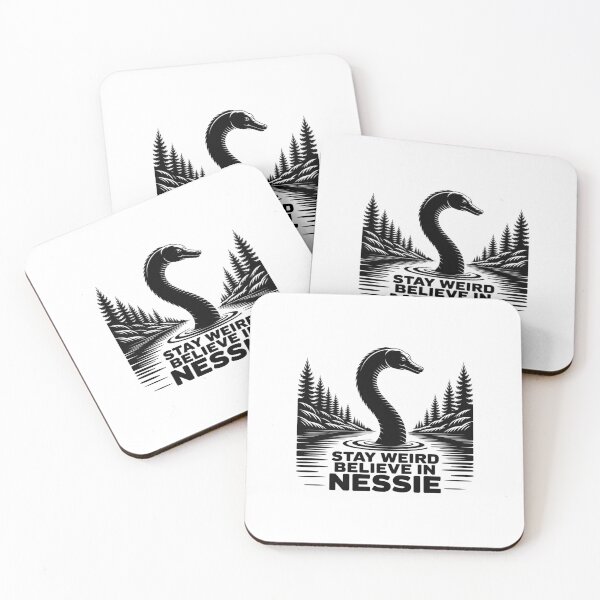 Item preview, Stay Weird Believe In Nessie - White Background designed and sold by Peter Stawicki.